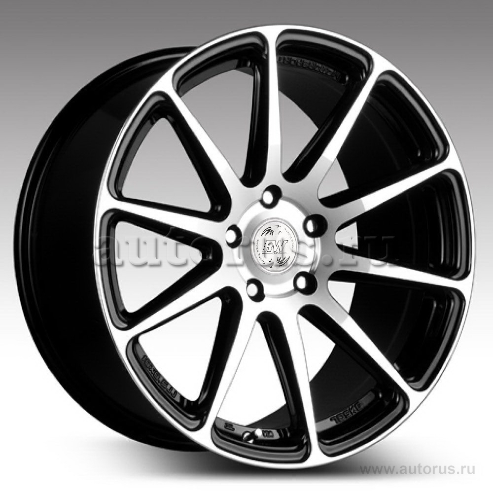 Диск литой R18 7.5J 5x112/66.6 ET35 RACING WHEELS Classic H-714 BK F/P 86305926039
